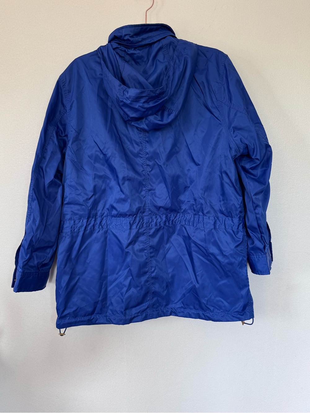 Lauren Ralph Lauren Marine Supply Co Royal Blue Hooded Utility Jacket Sz M - Picture 6 of 14